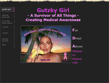 Tablet Screenshot of gutzkygirl.weebly.com