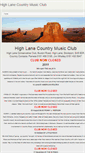 Mobile Screenshot of highlanecountrymusicclub.weebly.com