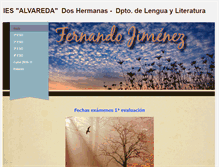 Tablet Screenshot of profesorfernandolengua.weebly.com