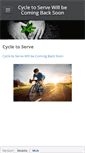 Mobile Screenshot of cycletoserve.weebly.com