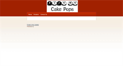 Desktop Screenshot of bitemecakepops.weebly.com