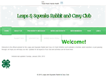 Tablet Screenshot of leapsandsqueaksrabbitclub.weebly.com