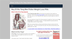 Desktop Screenshot of buyzixiutang.weebly.com