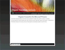 Tablet Screenshot of organicessentialsadelaide.weebly.com