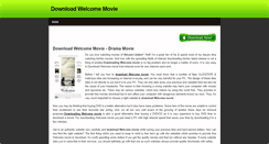 Desktop Screenshot of downloadwelcomemovie.weebly.com