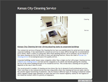 Tablet Screenshot of kansascitycleaningservice.weebly.com