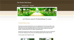 Desktop Screenshot of charlesdickhouse.weebly.com
