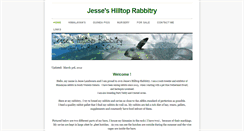 Desktop Screenshot of jesseshilltoprabbitry.weebly.com