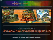 Tablet Screenshot of animaljamcentral.weebly.com