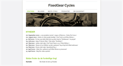 Desktop Screenshot of fixedgearcycles.weebly.com