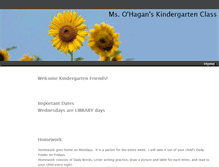 Tablet Screenshot of ohagansclass.weebly.com