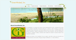 Desktop Screenshot of greenmindedinc.weebly.com