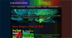 Desktop Screenshot of paradiserock.weebly.com