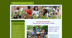 Desktop Screenshot of chelseacommunitygarden.weebly.com