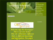 Tablet Screenshot of kabarangay.weebly.com
