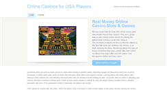 Desktop Screenshot of onlinecasinousa.weebly.com