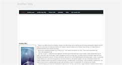 Desktop Screenshot of anotherway.weebly.com