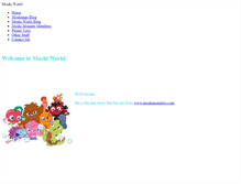 Tablet Screenshot of moshiworld.weebly.com