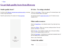 Tablet Screenshot of beats.weebly.com