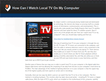 Tablet Screenshot of howcaniwatchlocaltvonmycomputer.weebly.com