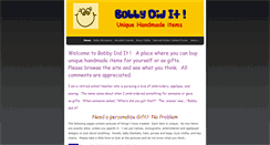 Desktop Screenshot of bobbydidit.weebly.com