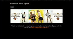 Desktop Screenshot of hampshirejuniorsquash.weebly.com