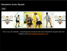 Tablet Screenshot of hampshirejuniorsquash.weebly.com