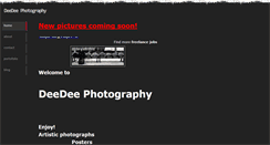 Desktop Screenshot of deedeephotography.weebly.com
