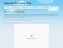 Tablet Screenshot of hmstechnologystop.weebly.com