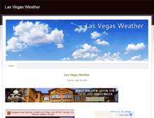 Tablet Screenshot of lasvegasweather.weebly.com