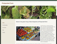 Tablet Screenshot of pickpocketfarm.weebly.com
