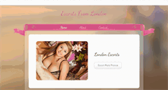 Desktop Screenshot of escortsfromlondon.weebly.com