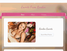 Tablet Screenshot of escortsfromlondon.weebly.com