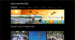 Desktop Screenshot of canhchimdaudan.weebly.com