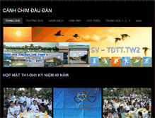 Tablet Screenshot of canhchimdaudan.weebly.com