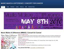 Tablet Screenshot of musicmakesadifference.weebly.com