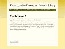 Tablet Screenshot of futureleadersofsi.weebly.com