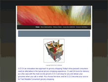 Tablet Screenshot of groceriesdelivereddaily.weebly.com
