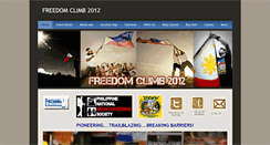 Desktop Screenshot of freedomclimb2012.weebly.com