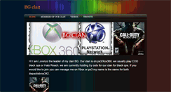 Desktop Screenshot of bgclan.weebly.com