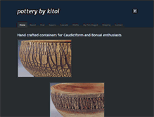 Tablet Screenshot of potterybykitoi.weebly.com