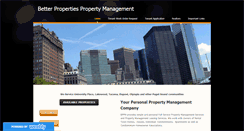 Desktop Screenshot of betterpropertiespm.weebly.com