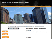 Tablet Screenshot of betterpropertiespm.weebly.com