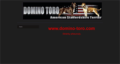 Desktop Screenshot of dominotoro.weebly.com
