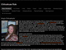 Tablet Screenshot of kingskennel.weebly.com