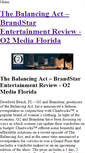 Mobile Screenshot of brandstarentertainmentreview.weebly.com