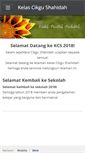 Mobile Screenshot of kelascikgushahidah.weebly.com