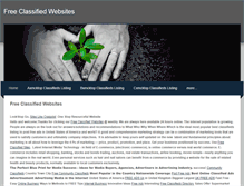 Tablet Screenshot of freeclassifiedwebsites.weebly.com
