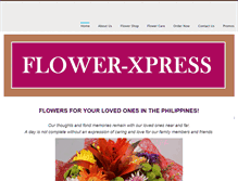 Tablet Screenshot of flowerxpress.weebly.com