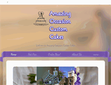 Tablet Screenshot of amazing-occasions.weebly.com